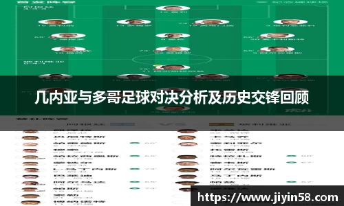 几内亚与多哥足球对决分析及历史交锋回顾